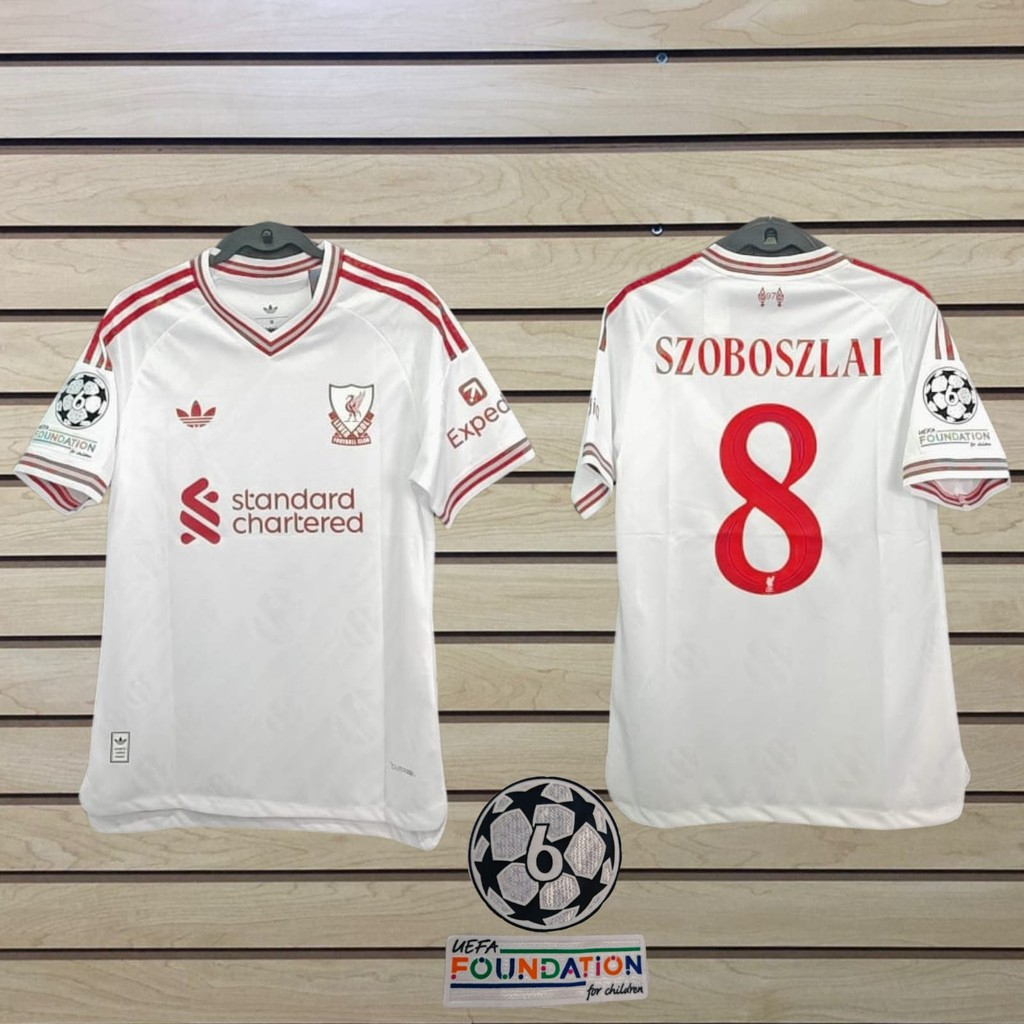 Camisa Jugador Liverpool Segunda Equipacion 26/27 Szoboszlai