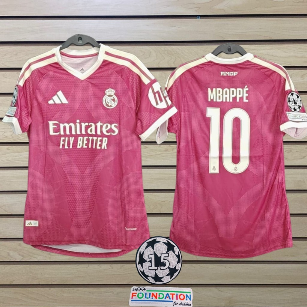 Camisa Jugador Real Madrid Tercera Equipacion 26/27 Mbappe
