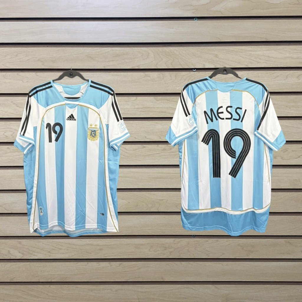 Camisa Retro Argentina Primera Equipacion 2006 Messi