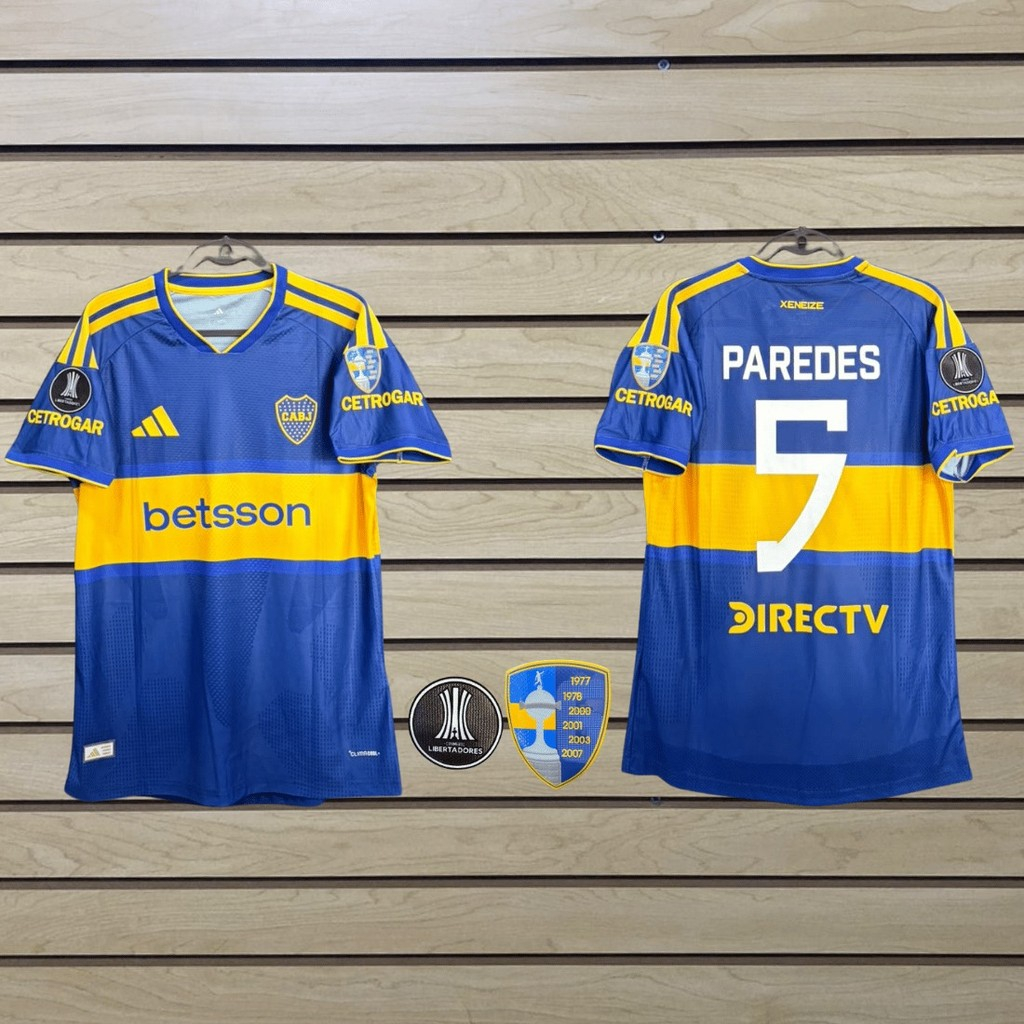 Camisa Jugador Boca Junior Primera Equipacion 26/27 Paredes