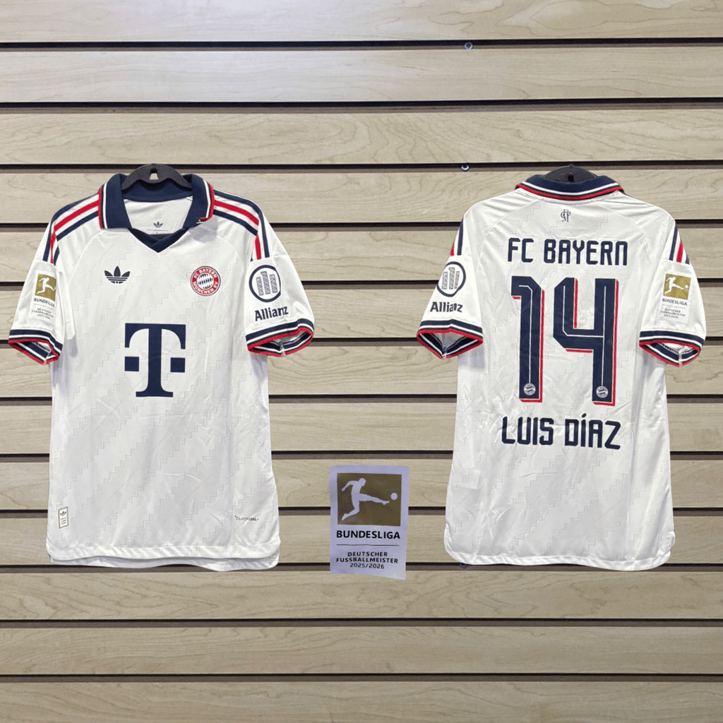 Camisa Jugador Bayern Segunda Equipacion 26-27 Luis Diaz