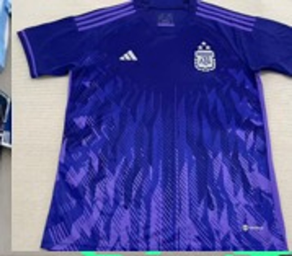 Camisa Retro Argentina Segunda Equipacion 2022 Messi