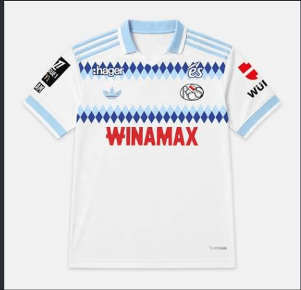 Camisa Fan  RC Strasbourg Segunda Equipacion 26/27 Mitchel