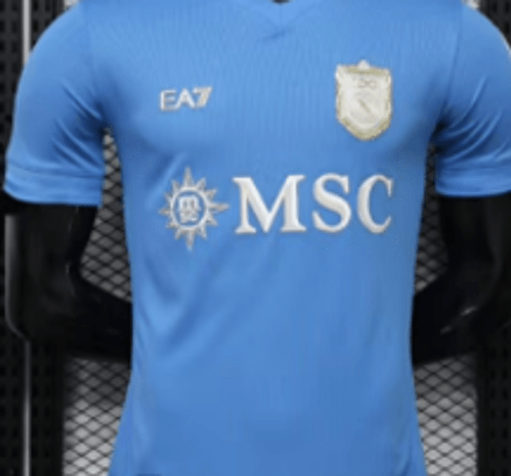 Camisa Jugador Napoli Primera Equipacion Centenario 26/27 De Bruyne