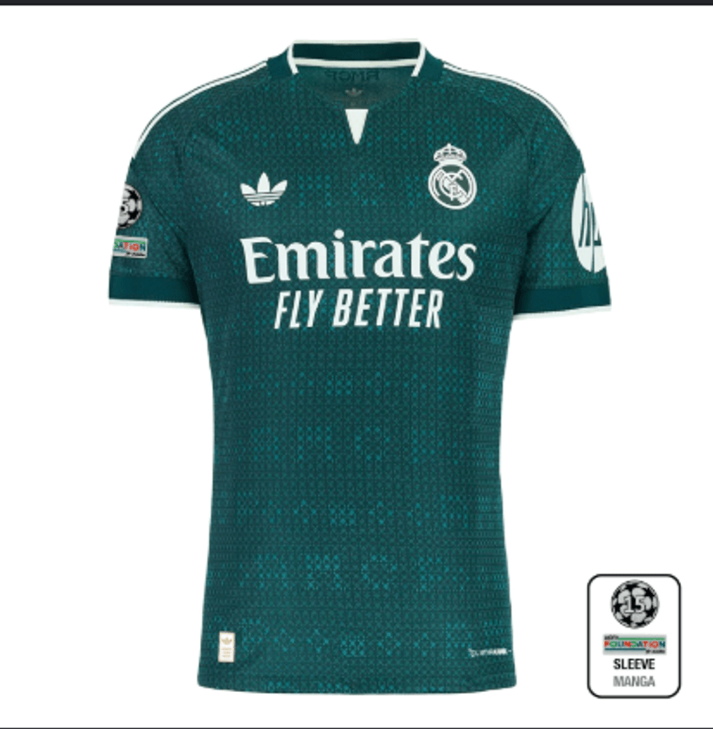 Camisa Jugador Real Madrid Segunda Equipacion 26/27