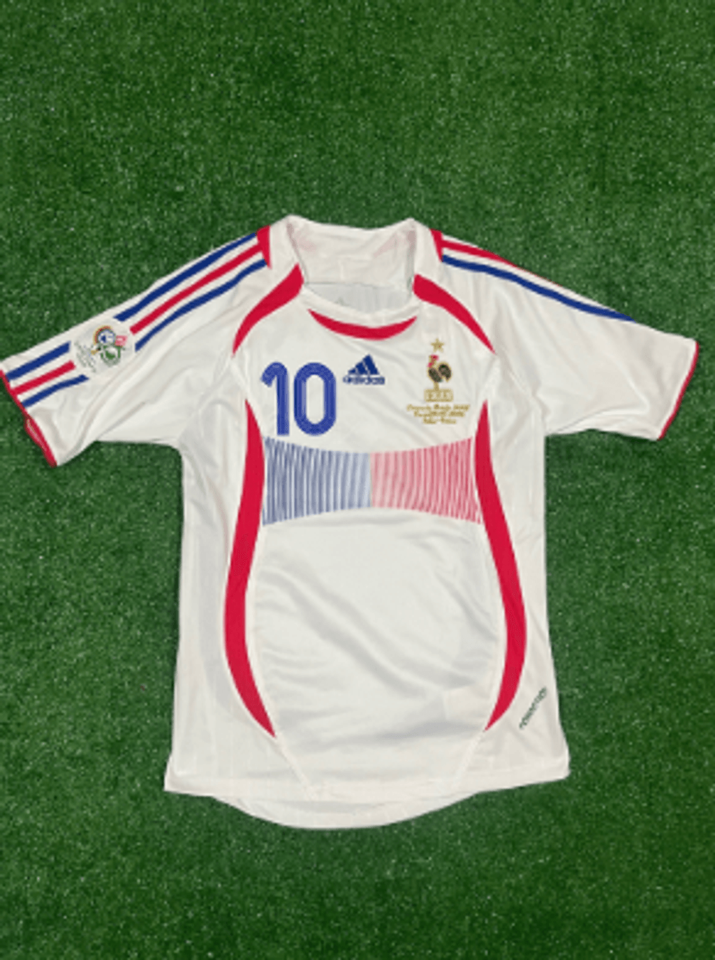 Camisa Retro Francia Segunda Equipacion 2006 Zidane