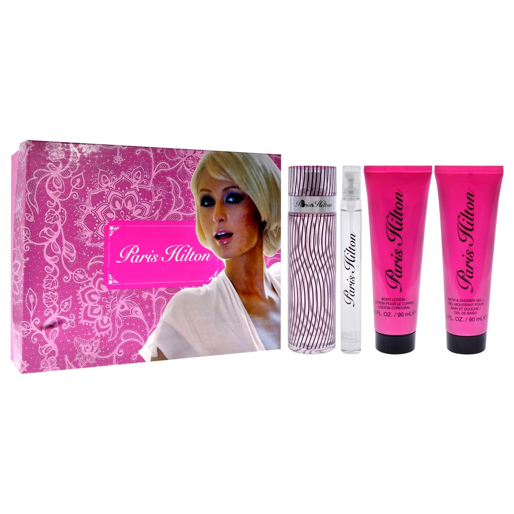 Set Paris Hilton 4PC Mujer