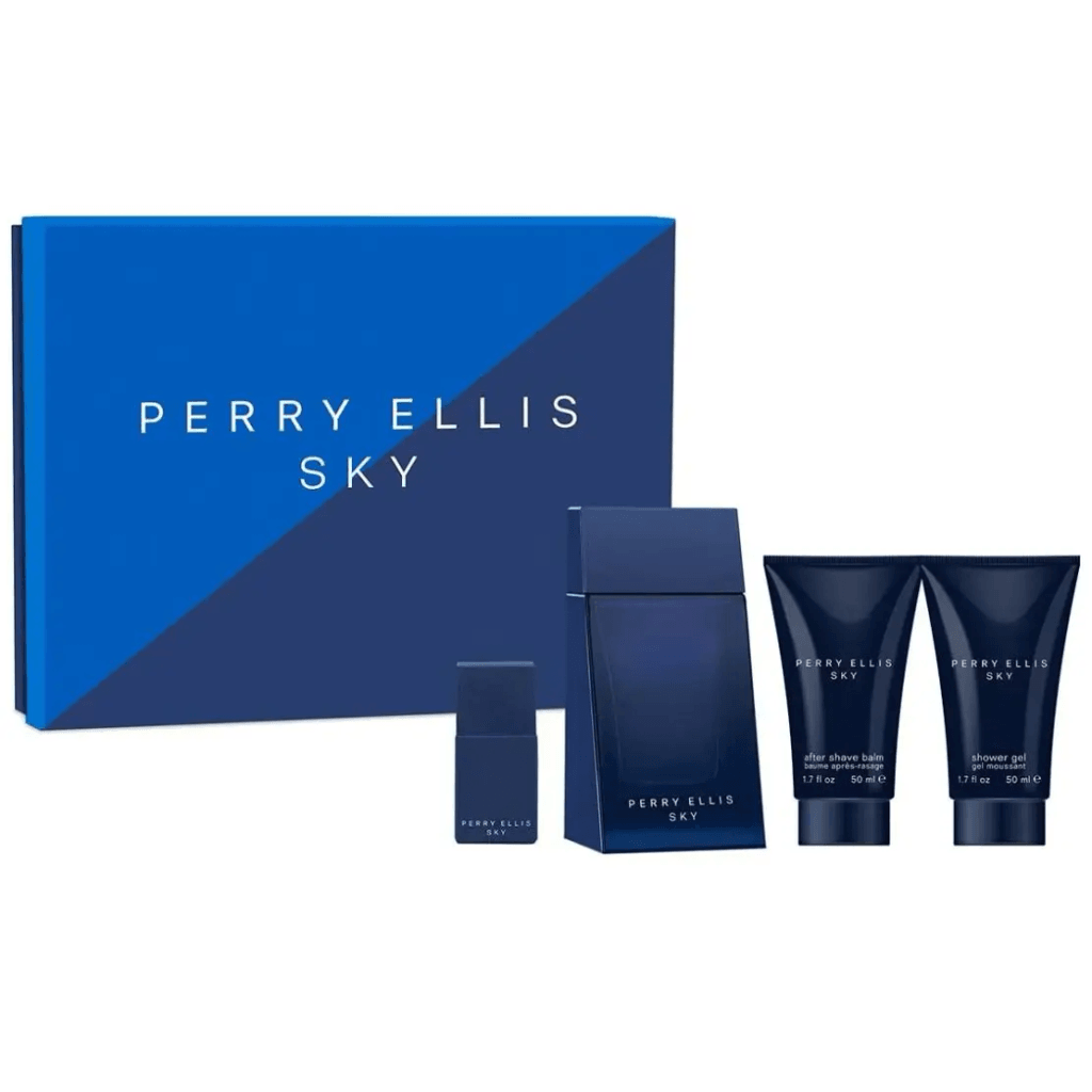 Set Perry Ellis Sky EDT