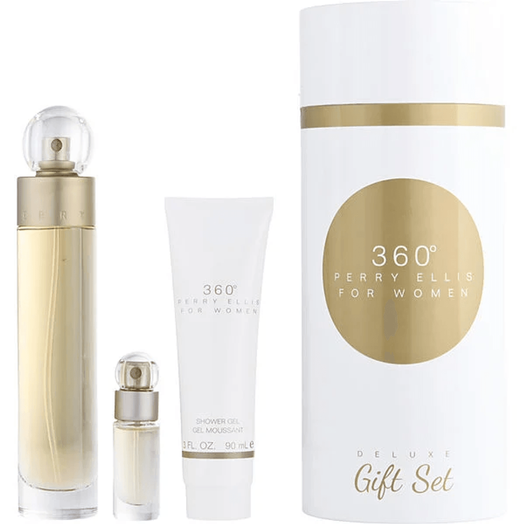 Perry Ellis Set Perry Ellis 360 EDT 3pzas Mujer original en Costa Rica