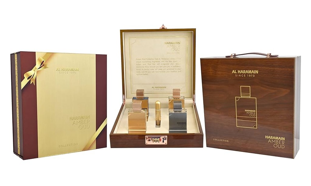 Set Al Haramain Collection Amber Oud 4 x 60ml