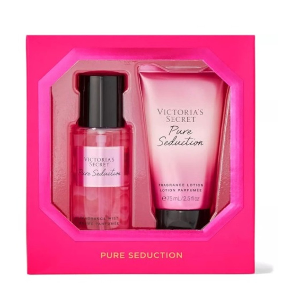 Victoria Secret Set Victoria Secret Pure Seduction 75ml Body Mist & Crema original en Costa Rica