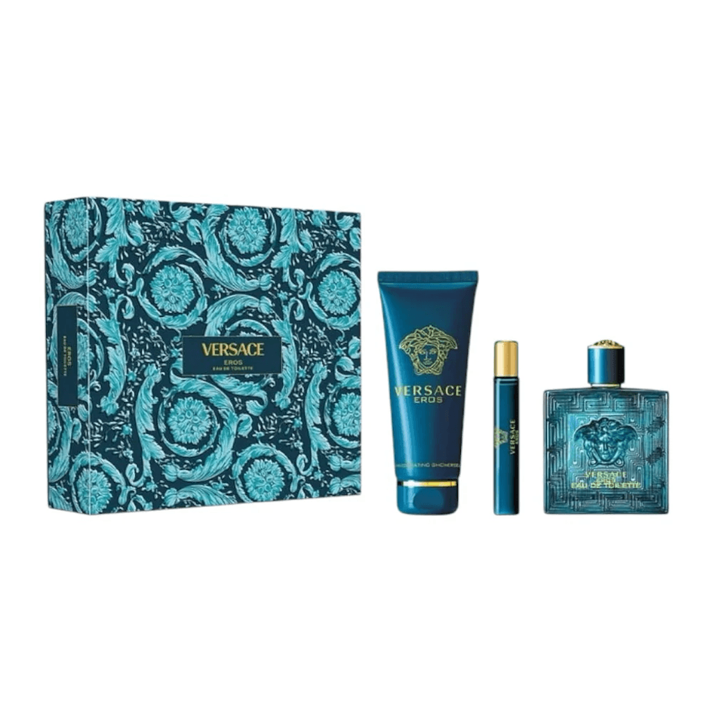 Versace Set Versace Eros Parfum 3pzas original en Costa Rica