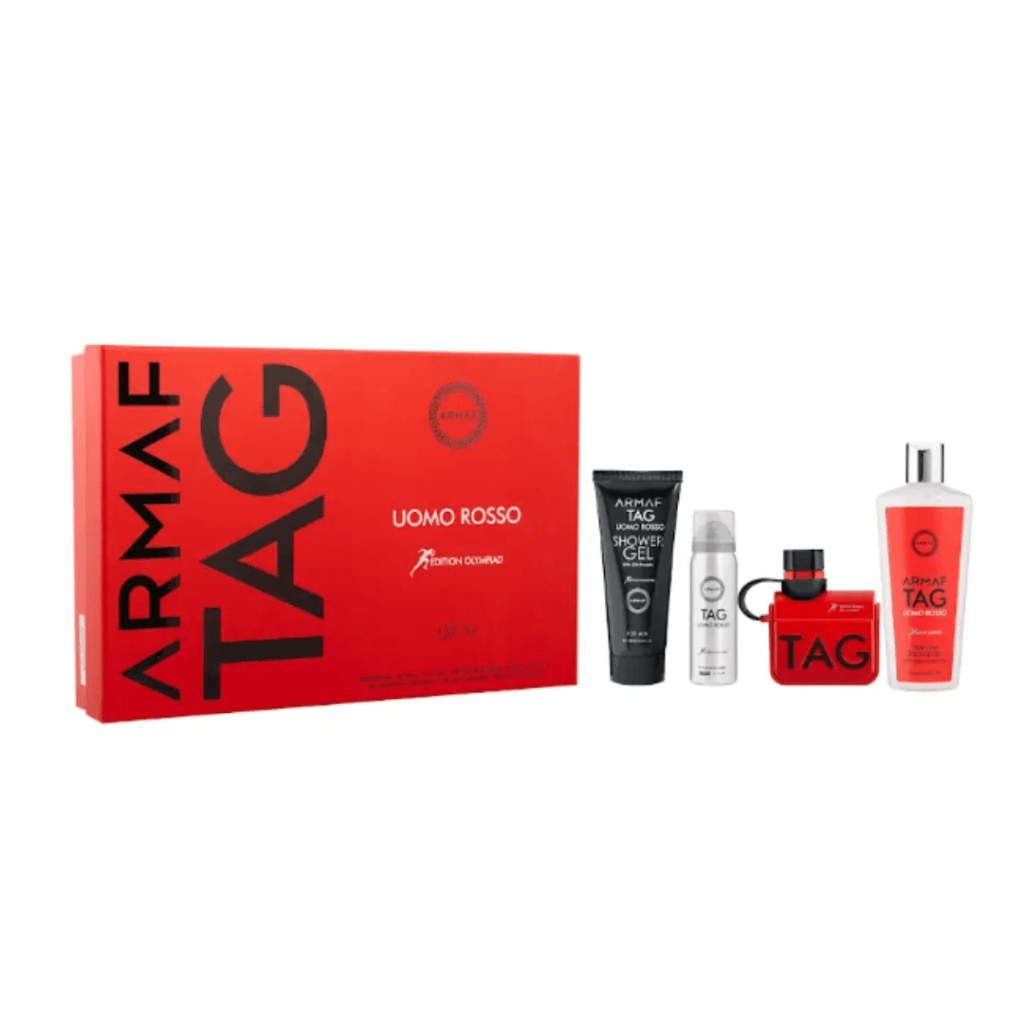Armaf Tag Set Armaf Tag Uomo Rosso 4pzs Hombre original en Costa Rica