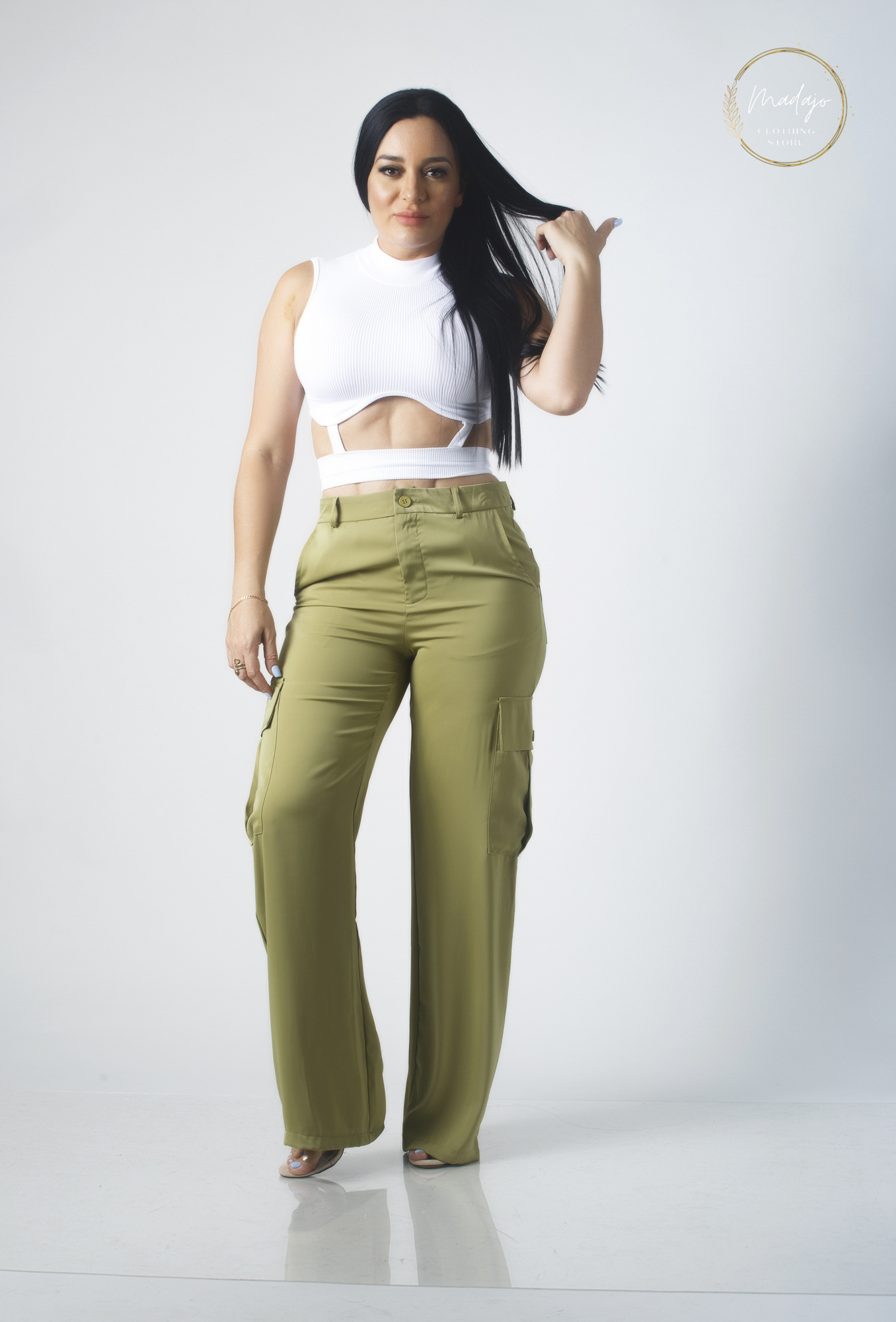 Cómo Combinar Blusa Camisa Verde Manzana Mujer Cómo Combinar El